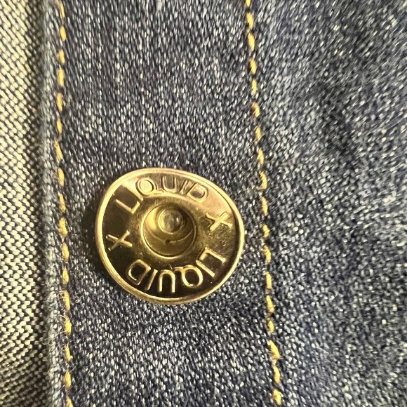 Suzy Sheir Distressed Jean Vest - Picture 3 of 4